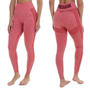 NEW Gymshark Flex High Waisted Leggings Sz XS X-Small Flame Red Athletic Gym